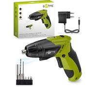 Goobay Destornillador Fixpoint 71880 compacto plegable inalámbrico Li-Ion 3,6 V LED 45 min