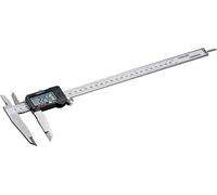 Fixpoint, calibrador, Pinza digital para mediciones de exteriores, profundidades y pasos, 0-300 mm
