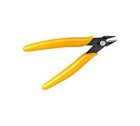 Fixpoint WZ 125 - Alicates de corte lateral (125 mm, acero), color negro 1 pieza