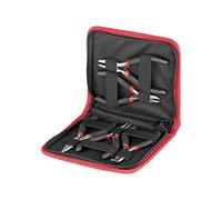 Goobay Set de alicates FP 77115 – 5 unidades con mango aislado en PVC, azul