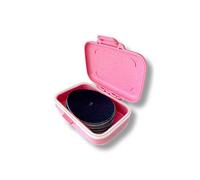 FixTape Over-Tape para Freestyle Libre 1 & 2 en una práctica caja I Parche autoadhesivo con orificio para el sensor de glucosa I I I skin-friendly & waterproof en diseños modernos I 30 pcs (Negro)