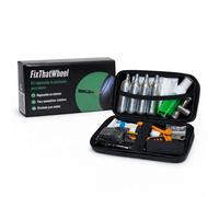 FixThatWheel Kit Reparación de Pinchazos para moto sin cámara - 34 Piezas