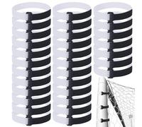 Fixture Filet Forderers Football - Set con 50 correas duraderas para Net Loops | Accesorios Deportivos Entrenamiento Impales Playground Prácticamente Resistente Largo