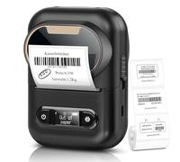FIYAPOO Etichettatrice Bluetooth,Portatile Stampante Etichette Adesive Termica,Etichettatrice Etichette Adesive per Piccole Imprese,Codici A Barre,Cucina,negozi,Compatibile con Android iOS