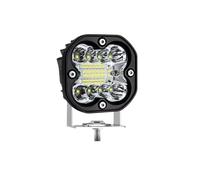 FIYFIOW Faros Motocicleta para Motocicletas, Lámpara Led Brillante 4x4 Barra Off ROA Boat Camión Tractor ATV SUV Superbrillante 3 Pulgadas Foco Luz Trabajo Antiniebla