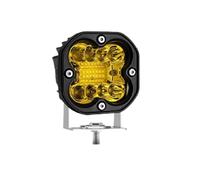 FIYFIOW Faros Motocicleta para Motocicletas, Lámpara Led Brillante 4x4 Barra Off ROA Boat Camión Tractor ATV SUV Superbrillante 3 Pulgadas Foco Luz Trabajo Antiniebla