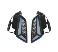 FIYFIOW Faros Motocicleta para para Vespa para GTS300 2023 2024 2025 Luces De Señal Giro para Motocicleta DRL Lámpara Circulación Diurna Indicadores LED