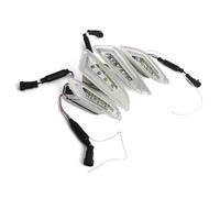 FIYFIOW Faros Motocicleta para para Vespa para Sprint para Primavera 125 150 para Sprint para Primavera Intermitentes LED Luces Indicadoras Delanteras Y Traseras