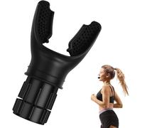 FIYSON Entrenador de respiración, entrenador de respiración pulmonar, entrenador de respiración abdominal, dispositivo de entrenamiento de resistencia, resistencias ajustables para mejorar la