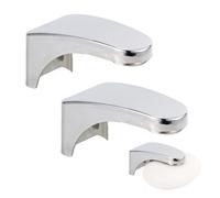 Fiyuer 2 Piezas Jabonera Magnética, Soporte de Jabón Sin Perforación, Con Imán Para Pared, Apto Para Cocina, Lavabo, Baño y Balcón, Plata