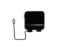 FIYVNSOP 51117210880 para BMW Serie 7 F01 F02 725d 730d 730dX 740dX 730i 740i 2009-2011 Cubierta De Gancho De Remolque De Parachoques Delantero Tapa De Ojo Cubierta Moldura Parachoques(Black)