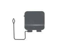 FIYVNSOP 51117210880 para BMW Serie 7 F01 F02 725d 730d 730dX 740dX 730i 740i 2009-2011 Cubierta De Gancho De Remolque De Parachoques Delantero Tapa De Ojo Cubierta Moldura Parachoques(Unpainted)