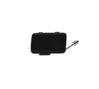 FIYVNSOP Accesorios para Coche para Q3 2013 2014 2015 Tapa del Gancho De Remolque del Parachoques Trasero Izquierdo O Derecho Cubierta Moldura Parachoques(Black,Right)
