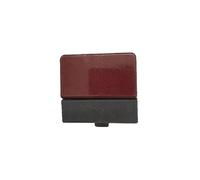 FIYVNSOP Embellecedor De Repuesto para La Tapa del Gancho De Remolque del Parachoques Trasero para BMW IX3 G08 SE 2021 Accesorios Exteriores Cubierta Moldura Parachoques(Red)