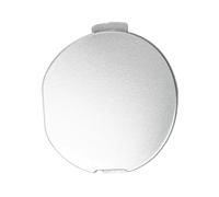 FIYVNSOP KB8A50A11 KB8A50A11BBB Tapa De Ojo De Remolque De Parachoques Delantero para Mazda CX-5 2017 2018 2019 2020 2021 Cubierta Moldura Parachoques(Silver)