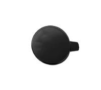 FIYVNSOP para Tesla Model 3 2019-2022 1460701-00-B Reemplazo De Tapa De Gancho De Remolque para Parachoques Delantero De Coche Cubierta Moldura Parachoques(Black)