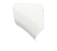 FIYVNSOP Tapa De La Anilla del Gancho De Remolque del Parachoques Delantero para Toyota para Highlander para Kluger 2012 2013 2014 5212-0E060 52127-0E070 Cubierta Moldura Parachoques(White,Left)