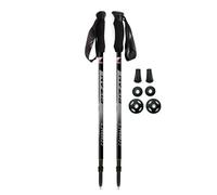Fizan 3 bastones de senderismo compactos - Bastones de senderismo ultraligeros de 5.6 onzas, para mochileros, ajustables, plegables, ajuste personalizado, agarres de EVA, bastones de aluminio