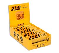 FIZI Keto Barritas de Plátano + Cacahuete 10 x 45g - 24% Proteína Vegana, Bajas en Carbohidratos - Sin Gluten y Azúcar Añadido - Solo 1g de Azúcar por Barrita y 165 Calorías - Snack Cetogénico