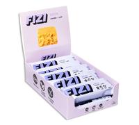 FIZI Keto Barritas de Vainilla + Sal 10 x 45g - 23% Proteína Vegana, Bajas en Carbohidratos - Sin Gluten y Azúcar Añadido - Solo 1g de Azúcar por Barrita y 163 Calorías - Snack Cetogénico