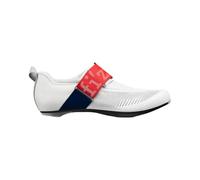 Fizik Hydra Aeroweave Carbon, Zapatos para Senderismo Unisex Adulto, White Red Blue, 40 EU