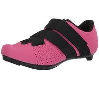 Fizik R5 Tempo Powerstrap, Zapatos de Ciclismo Unisex Adulto, Rosa y Negro, 46,5 EU