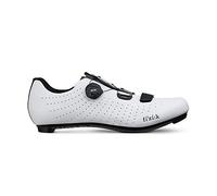 Fizik Tempo Overcurve R5, Zapatillas de Ciclismo Hombre, Blanco y Negro, 38 EU