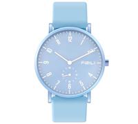FIZILI Reloj analógico de Cuarzo para Hombre, Minimalista, ultradelgado, Impermeable, Elegante, Elegante, para Negocios, Casual, de Lujo, de Cuarzo, 1100-azul, Moda