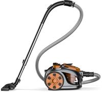 Fizuuye Aspiradora sin bolsa, 2000 W, 4 L, sin bolsa, 23 kpa, con filtro HEPA, cable de 5 m, para parqué, alfombra, azulejos, pelo de animales, potente aspiradora (3 L)