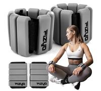 Fizyo Adjustable Set of Silicone Weights for Ankle and Wrists, 2 pcs (0.45kg) - Ideal for Fitness, Running, Yoga, Pilates, Pool, Rehabilitation, Women, Girls and Children