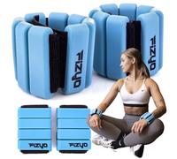 Fizyo Adjustable Set of Silicone Weights for Ankle and Wrists, 2 pcs (0.45kg) - Ideal for Fitness, Running, Yoga, Pilates, Pool, Rehabilitation, Women, Girls and Children