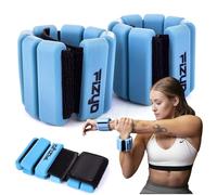 Fizyo Adjustable Set of Silicone Weights for Ankle and Wrists, 2 pcs (0.9kg) - Ideal for Fitness, Running, Yoga, Pilates, Pool, Rehabilitation, Women, Girls and Children