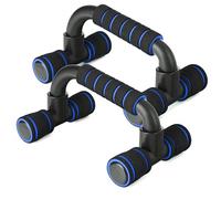 FIZYO Barras para Flexiones Parallettes - Push Up Bars Antideslizantes con Espuma para Entrenamiento Fuerza y Calistenia, Protege Muñecas, Fitness en Casa, Set 2 pcs,