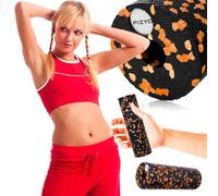 FIZYO Mini Rodillo de Masaje 15 cm - Foam Roller de Espuma EPP, Liberación Miofascial y Trigger Point para Espalda, Cuello y Piernas, Rodillo Muscular para Fitness, Yoga y Recuperación, Naranja