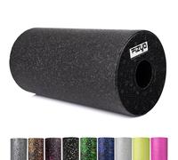 Fizyo Rodillo de Masaje Muscular 30x15 cm - Foam Roller de Alta Densidad para Liberación Miofascial, Recuperación Deportiva, Yoga, Pilates, Cross Training y Fitness (Negro)