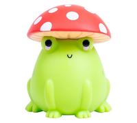 Fizz Creations Maurice The Mushroom Frog - Lámpara de estado de ánimo Kawaii con pilas, LED novedosa, decoración de setas.