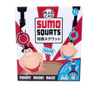 Fizz Creations Sumo Squats! El juego original de Sumo Squat, Hook & Race Party Game.
