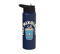 Fizz Mixologist Soda Recipe Humor Funny Dirty Soda Stainless Steel Insulated Water Bottle