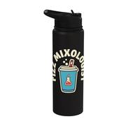 Fizz Mixologist Soda Recipe Humor Funny Dirty Soda Stainless Steel Insulated Water Bottle