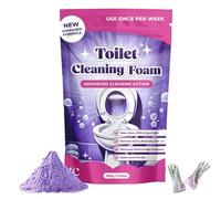 Fizzclean Toilet Cleaner, Fizz Clean Toilet Cleaner, Touch Free Foaming Toilet Cleaning Foaming Powder, Insta-Action FizzClean Foam, For Sparkling Clean Toilet With Zero Effort (1PCS)