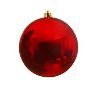 Fizzco - Bolas de Navidad (irrompibles), Christmas Red, Single 140mm