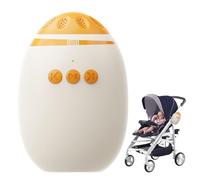 Fizzyo Baby Rocker Recargable - Columpio para Cochecito de Bebé Automático, Ayuda para Dormir para Bebés Máquina de Sonido Blanco con 11 Sonidos y Temporizador de 45 Minutos, Universal para Cochecitos