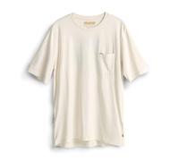 Fjäll Räven T-Shirt aus Bio-Baumwolle mit Reißverschlusstasche Camiseta, Fuente de Huevo, S Hombres