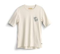 Fjäll Räven T-Shirt aus Bio-Baumwolle mit Reißverschlusstasche Camiseta, Fuente de Huevo, XS Mujeres