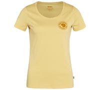 Fjällräven 1960 Logo Damen Camiseta Camisa Funcional Corta Senderismo Amarillo