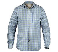Fjällräven Abisko Hike Shirt LS M Camisa de Manga Larga, Hombre, Blue Ridge