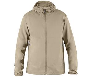 Fjällräven Abisko Hybrid Cortavientos, Hombre, Verde (Limestone), XL