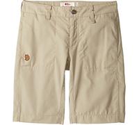 Fjällräven Abisko Shade Pantalones Cortos, Unisex niños, Verde (Limestone), 12/13 años