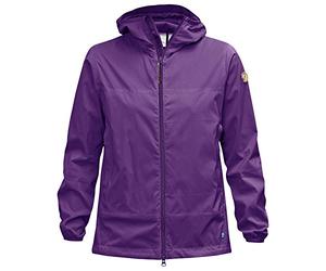 Fjällräven Abisko W Cortavientos, Mujer, Morado, M