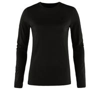 Fjällräven Abisko Wool LS Black Camiseta de mujer S